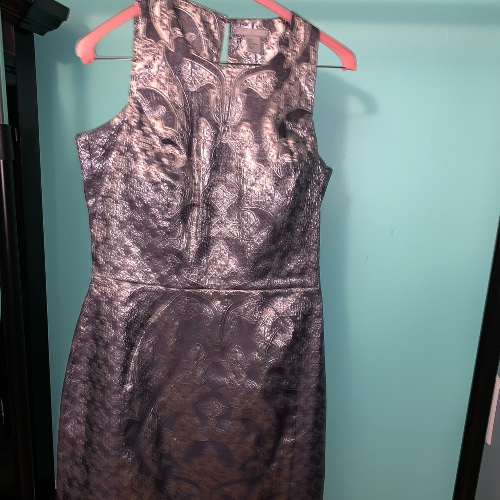 Silver dress